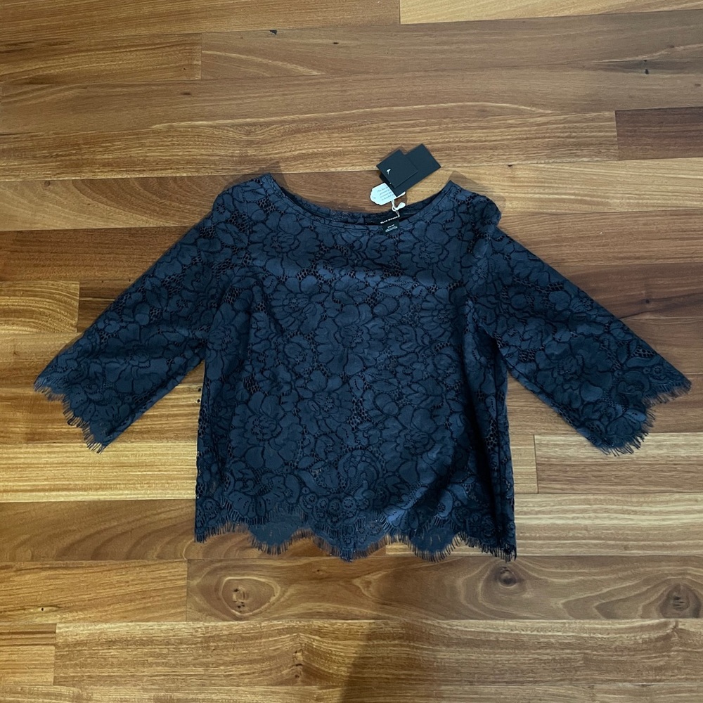 Club Monaco lace shirt (new with tags!)